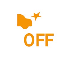 Индикатор отключения системы интеллектуального торможения&nbsp;(*1)