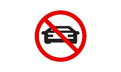 Индикатор распознавания дорожных знаков (запрещающие знаки) (*1)