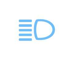 Индикатор дальнего света фар