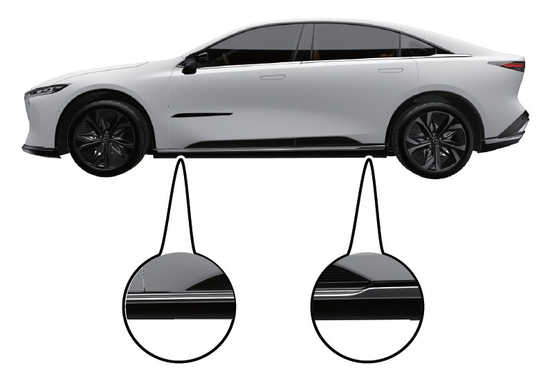 Правильные точки поддомкрачивания Mazda EZ-6