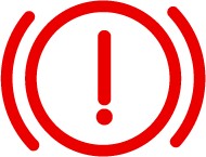 Индикатор неисправности тормозной системы(*1)